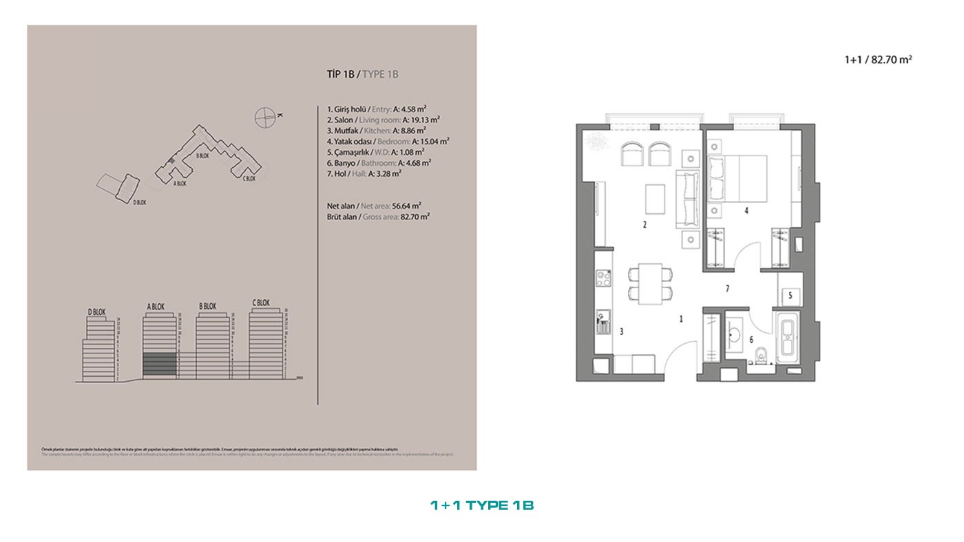 Luxury Flats for Sale in a Multifuncional Complex in Üsküdar Istanbul - 45847