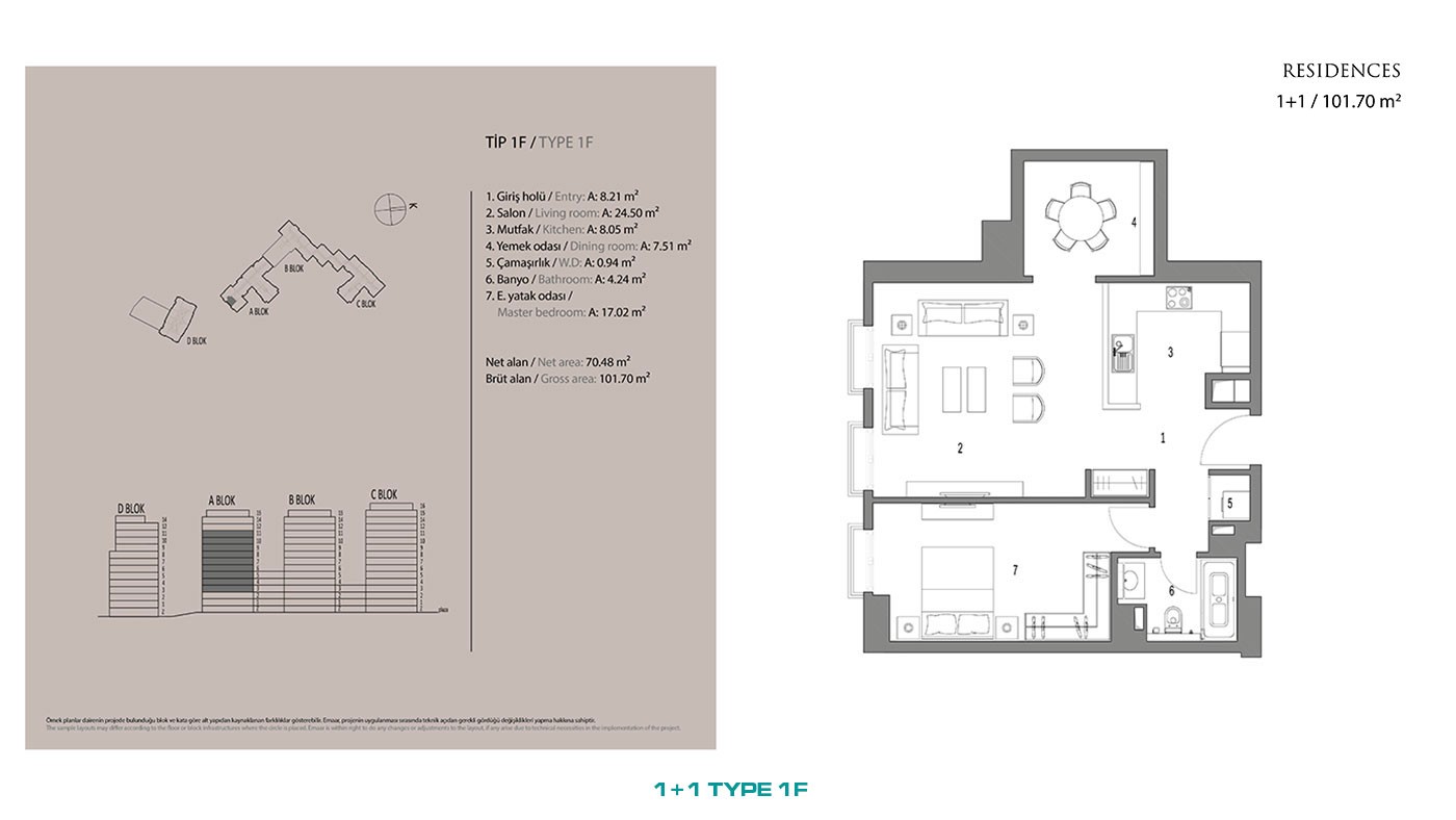 Luxury Flats for Sale in a Multifuncional Complex in Üsküdar Istanbul - 45849