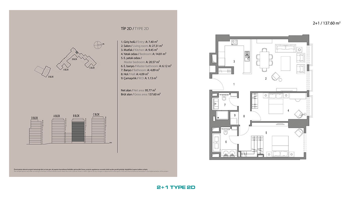 Luxury Flats for Sale in a Multifuncional Complex in Üsküdar Istanbul - 45852