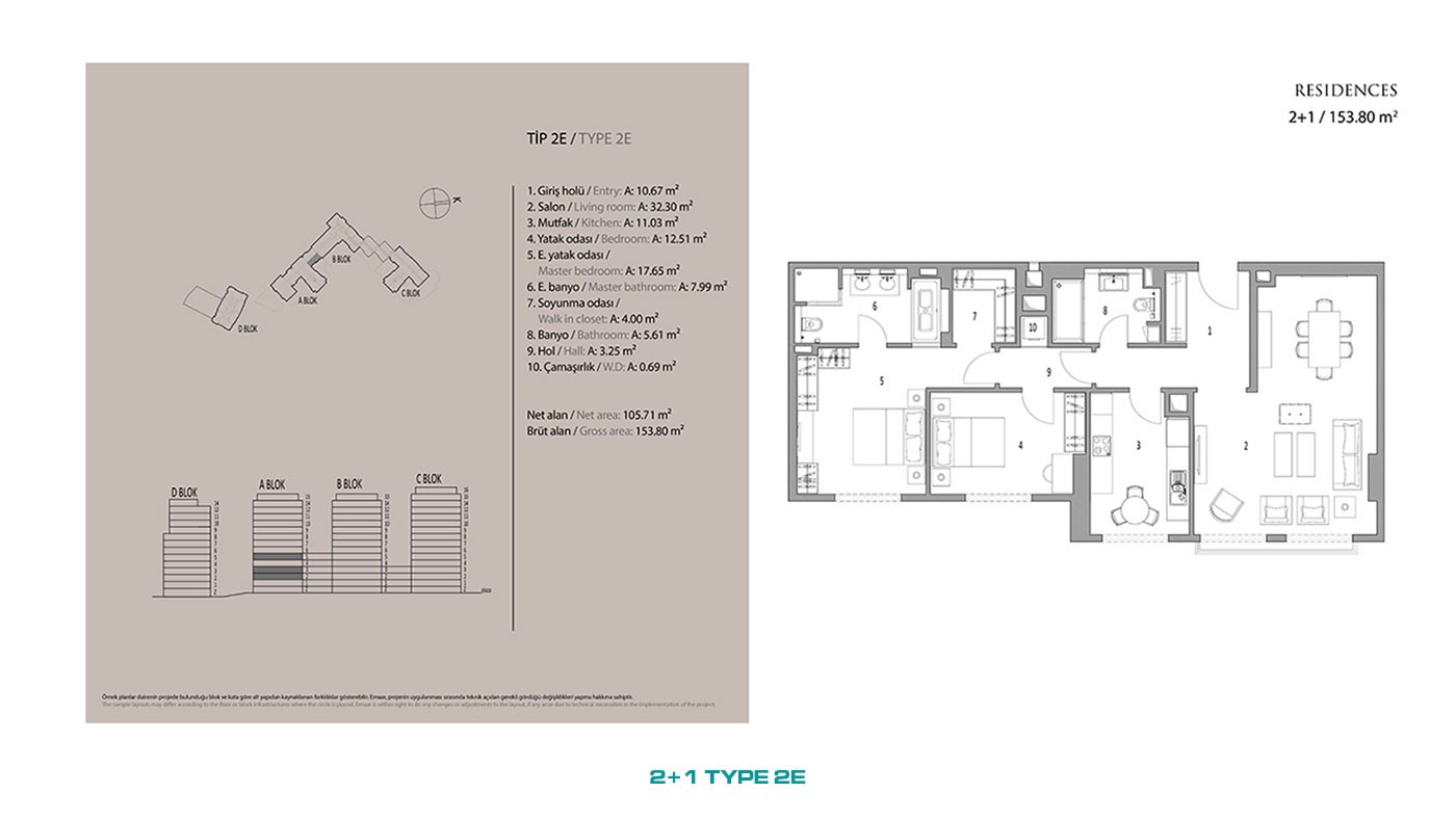 Luxury Flats for Sale in a Multifuncional Complex in Üsküdar Istanbul - 45853