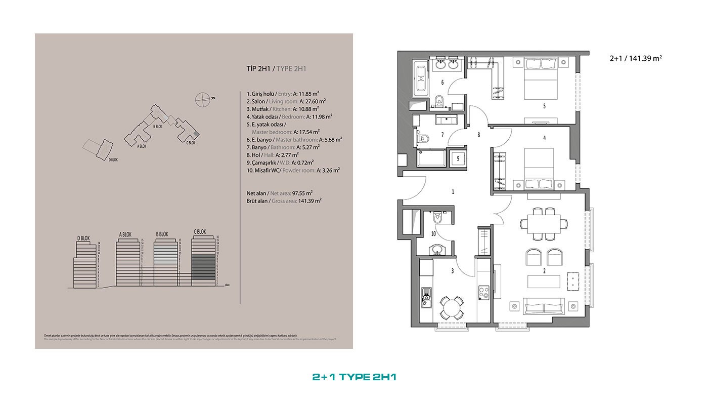 Luxury Flats for Sale in a Multifuncional Complex in Üsküdar Istanbul - 45855