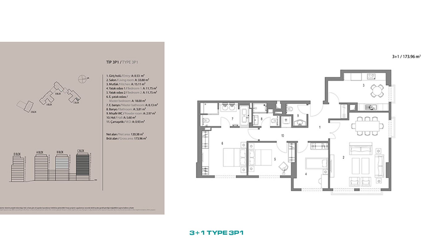 Luxury Flats for Sale in a Multifuncional Complex in Üsküdar Istanbul - 45859