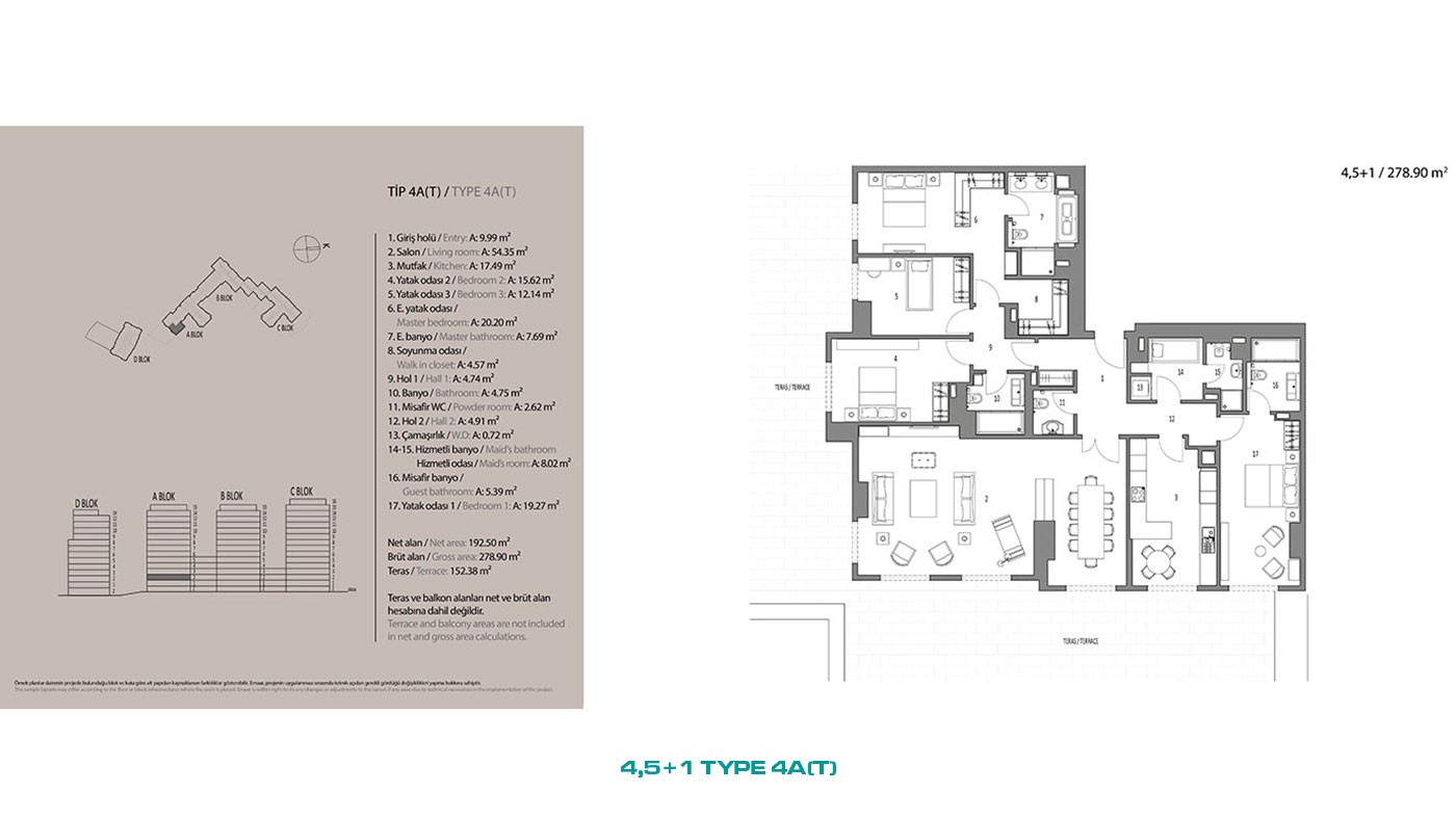 Luxury Flats for Sale in a Multifuncional Complex in Üsküdar Istanbul - 45860