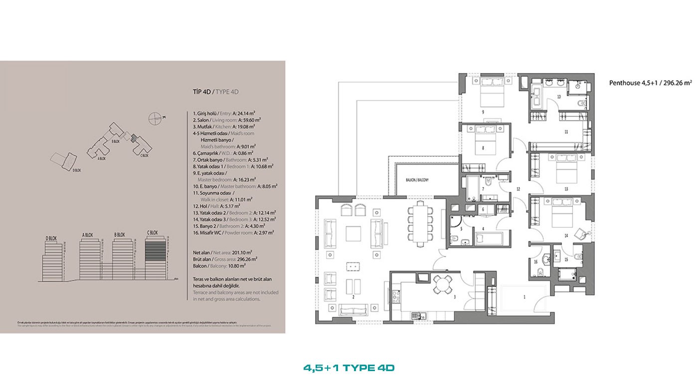 Luxury Flats for Sale in a Multifuncional Complex in Üsküdar Istanbul - 45861