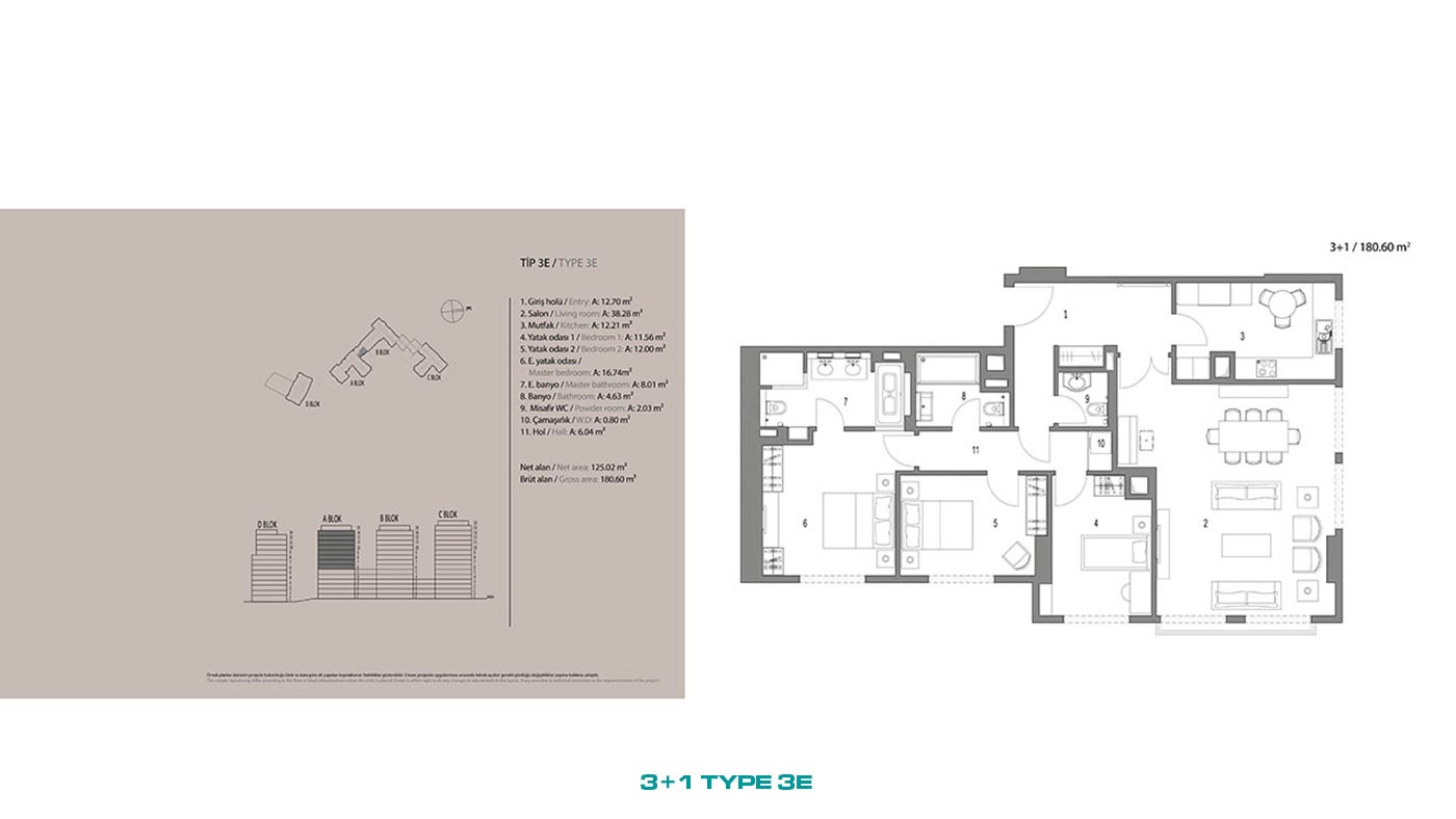 Luxury Flats for Sale in a Multifuncional Complex in Üsküdar Istanbul - 45864