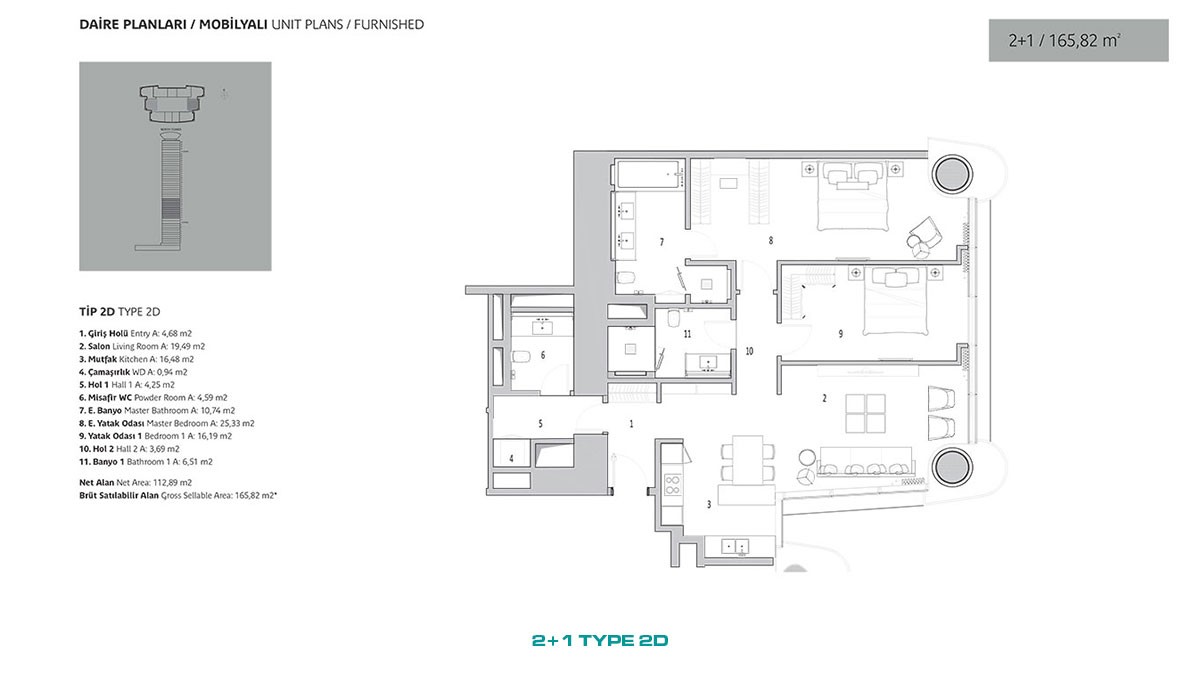 Luxury Flats for Sale in a Multifuncional Complex in Üsküdar Istanbul - 45872