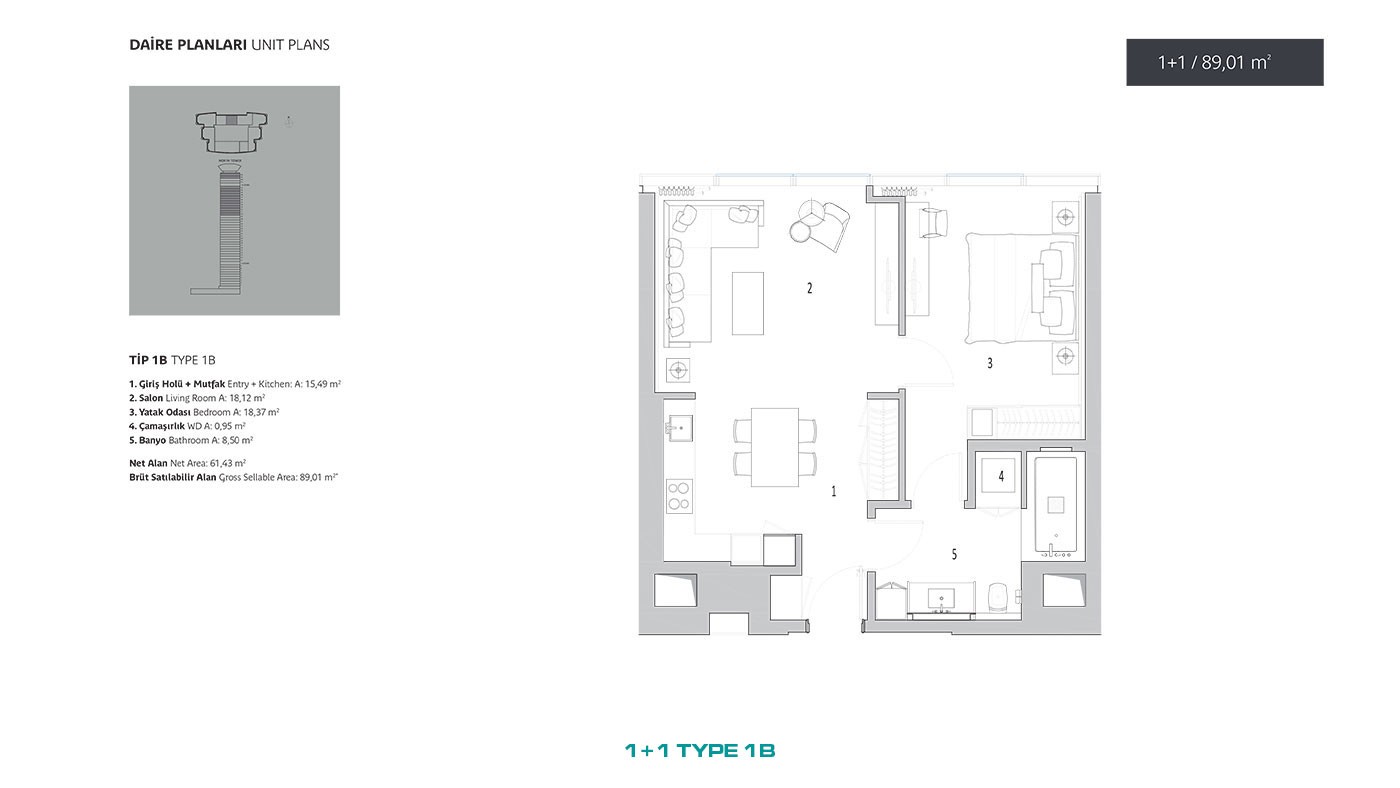 Luxury Flats for Sale in a Multifuncional Complex in Üsküdar Istanbul - 45875