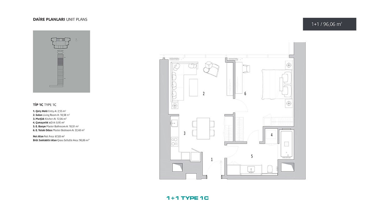 Luxury Flats for Sale in a Multifuncional Complex in Üsküdar Istanbul - 45876