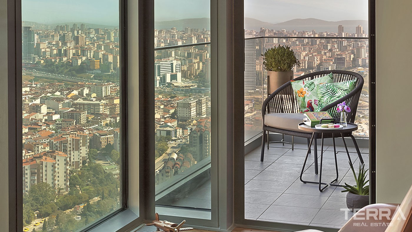 Luxury Flats for Sale in a Multifuncional Complex in Üsküdar Istanbul - 45911