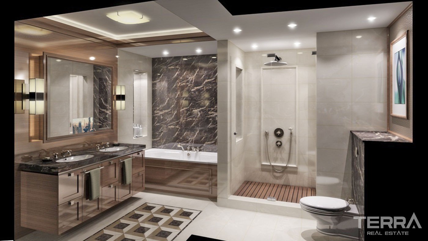 Luxury Flats for Sale in a Multifuncional Complex in Üsküdar Istanbul - 45927