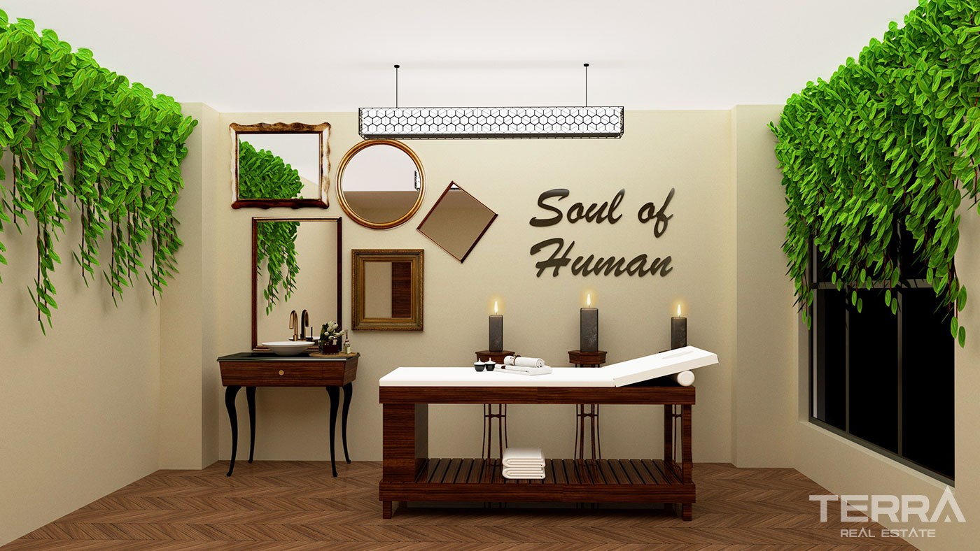 New Apartments with Rich Social Amenities to Buy in Alanya Oba - 45437