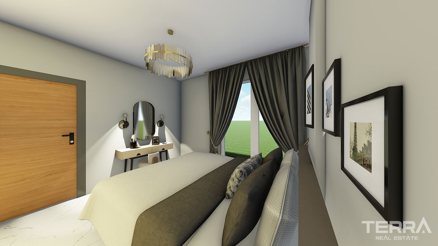 New Apartments with Rich Social Amenities to Buy in Alanya Oba - 45461