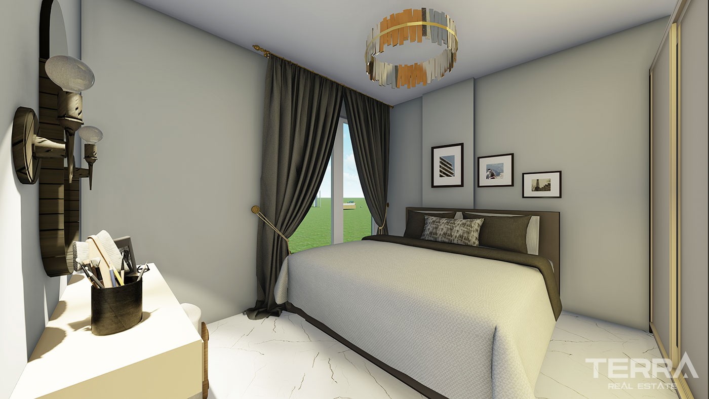 New Apartments with Rich Social Amenities to Buy in Alanya Oba - 45462