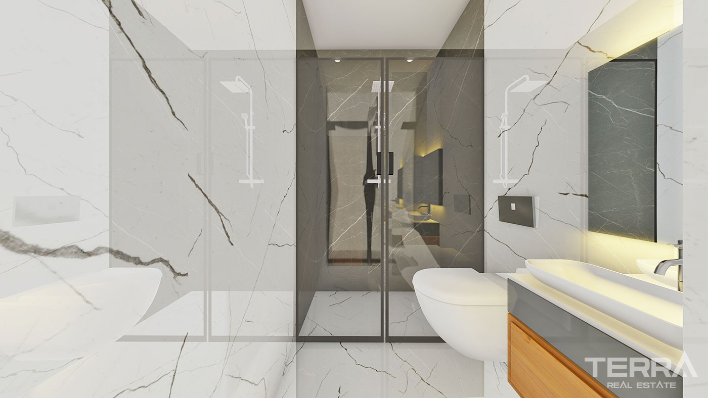 New Apartments with Rich Social Amenities to Buy in Alanya Oba - 45465