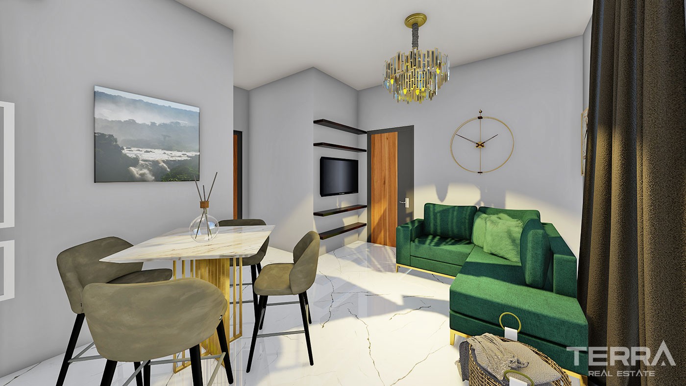 New Apartments with Rich Social Amenities to Buy in Alanya Oba - 45467
