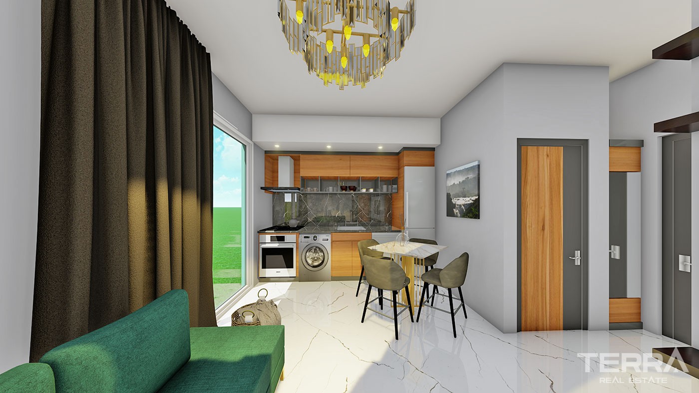 New Apartments with Rich Social Amenities to Buy in Alanya Oba - 45471