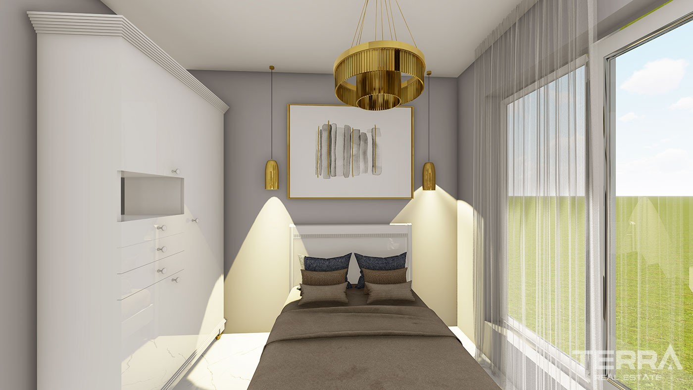 New Apartments with Rich Social Amenities to Buy in Alanya Oba - 45472