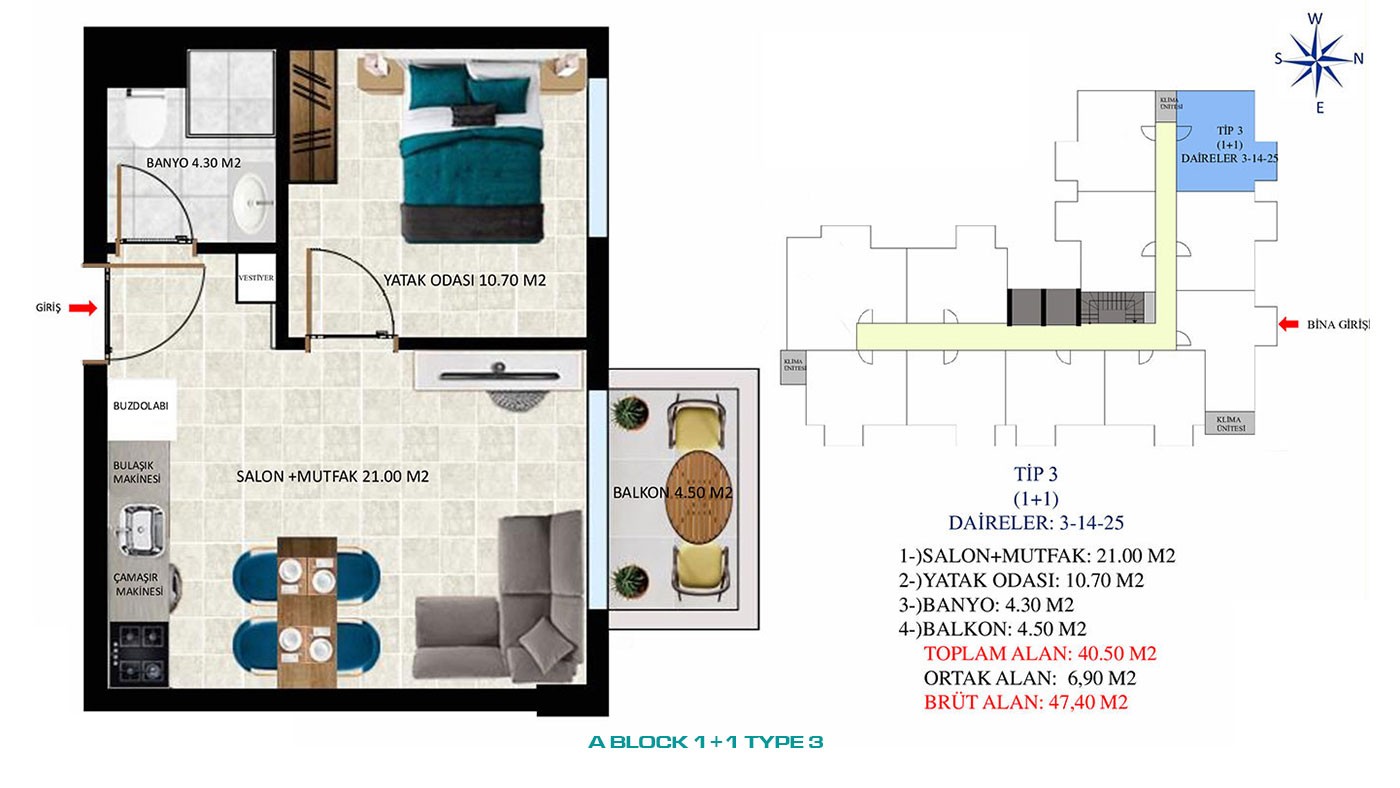 New Apartments with Rich Social Amenities to Buy in Alanya Oba - 45534