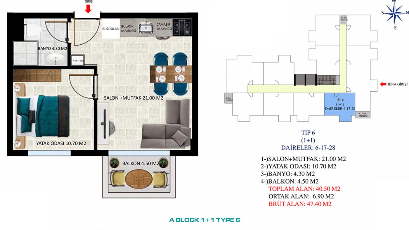 New Apartments with Rich Social Amenities to Buy in Alanya Oba - 45537