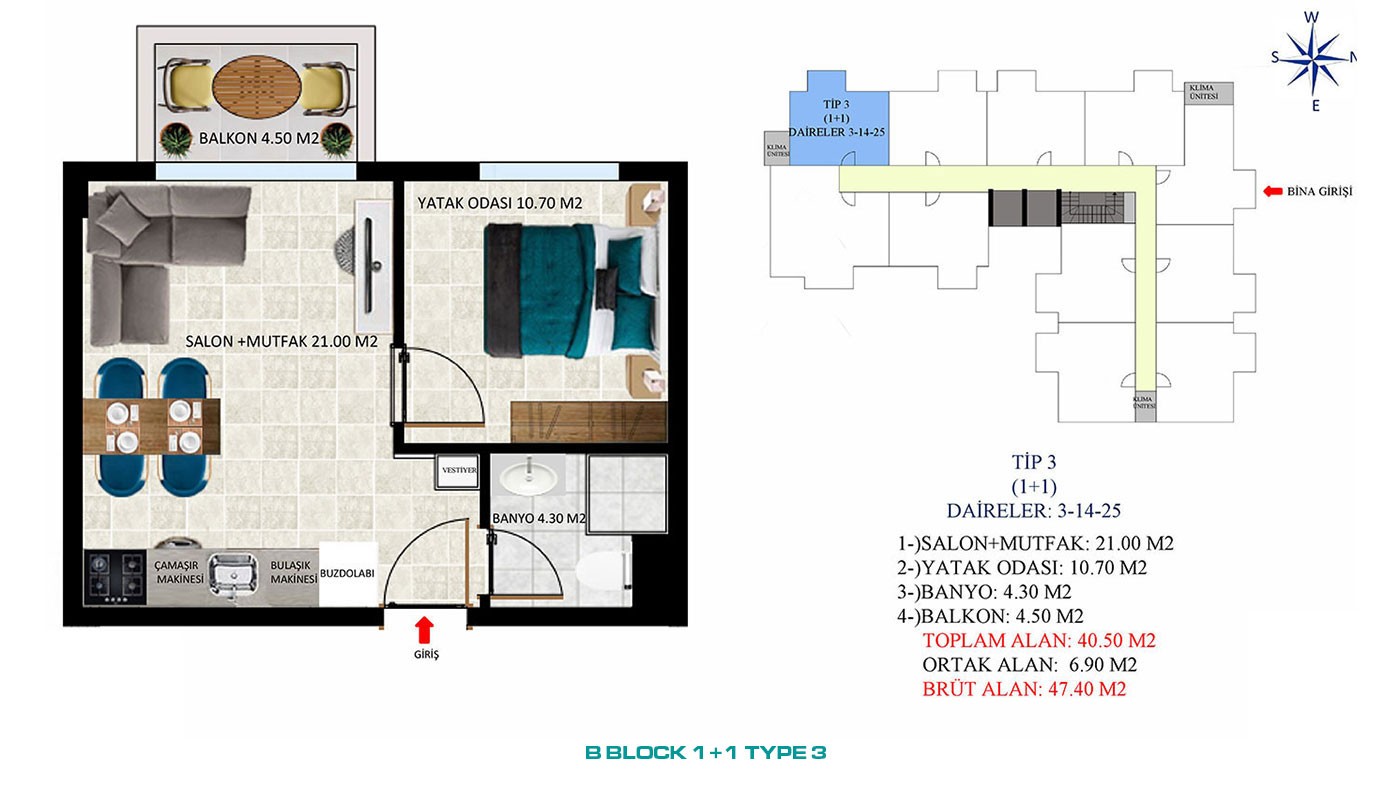 New Apartments with Rich Social Amenities to Buy in Alanya Oba - 45545