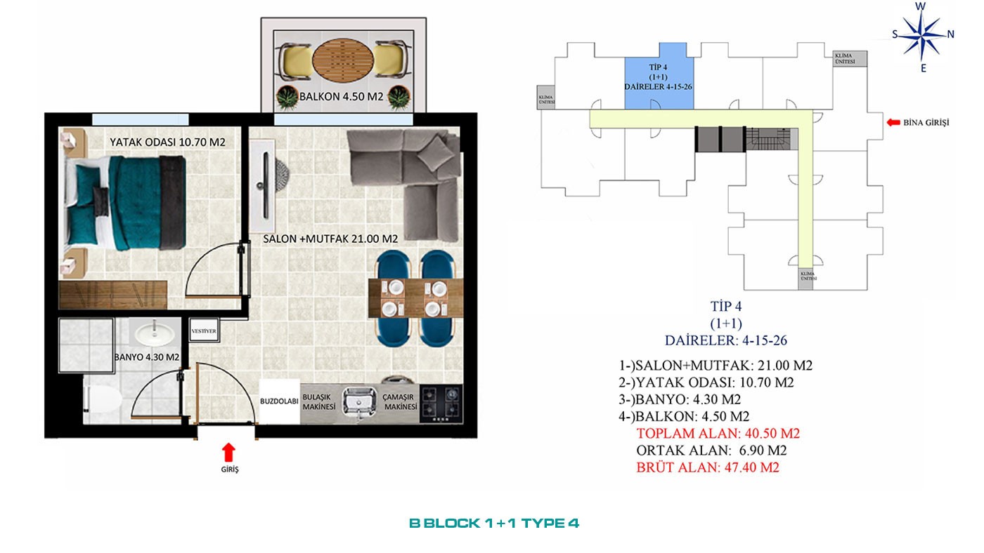 New Apartments with Rich Social Amenities to Buy in Alanya Oba - 45546