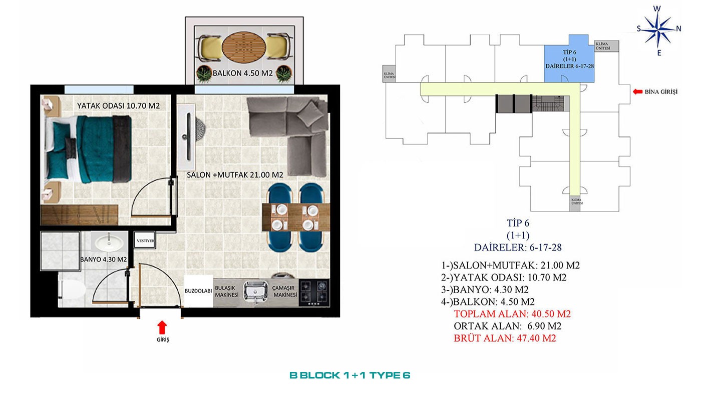 New Apartments with Rich Social Amenities to Buy in Alanya Oba - 45548
