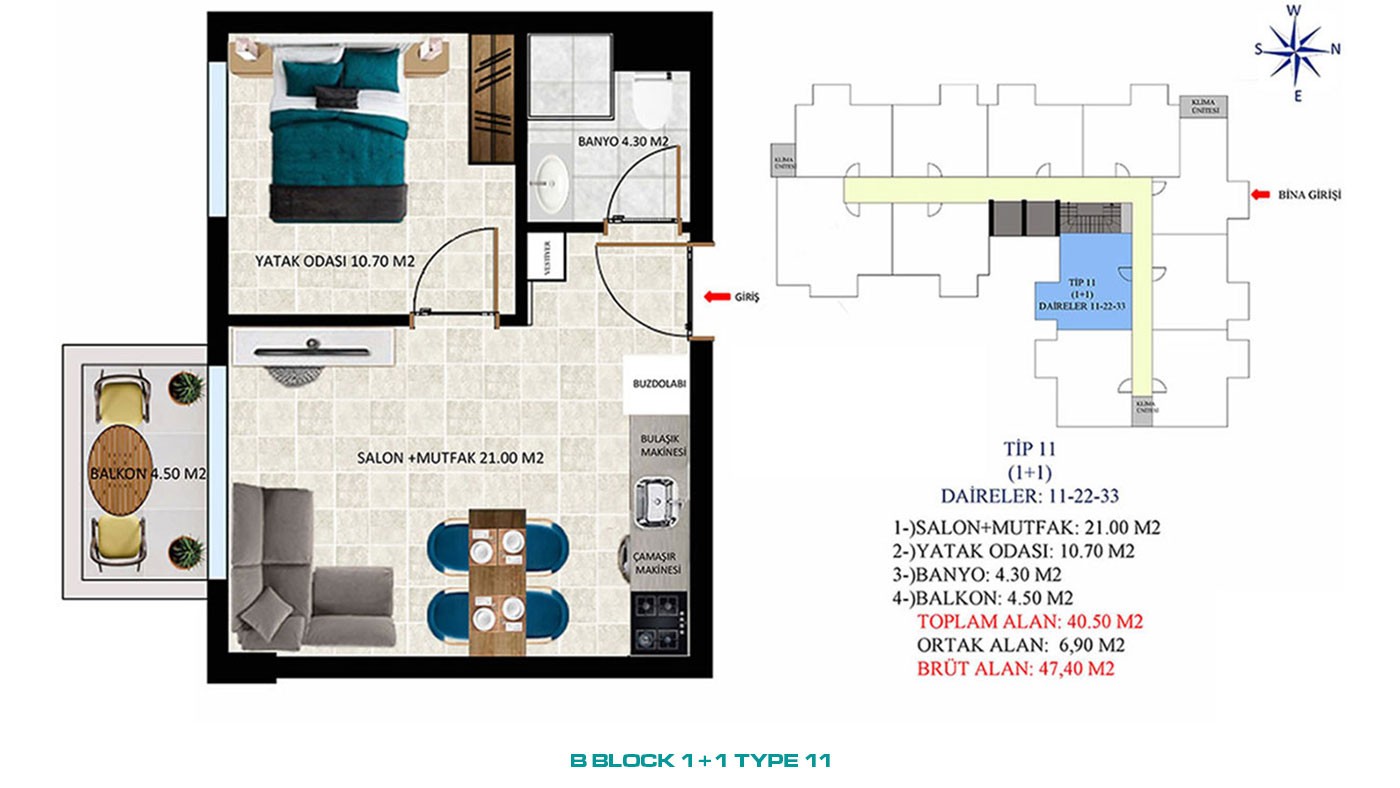 New Apartments with Rich Social Amenities to Buy in Alanya Oba - 45553