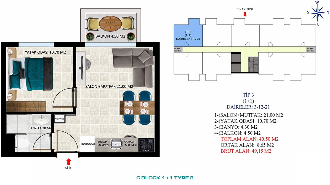 New Apartments with Rich Social Amenities to Buy in Alanya Oba - 45557