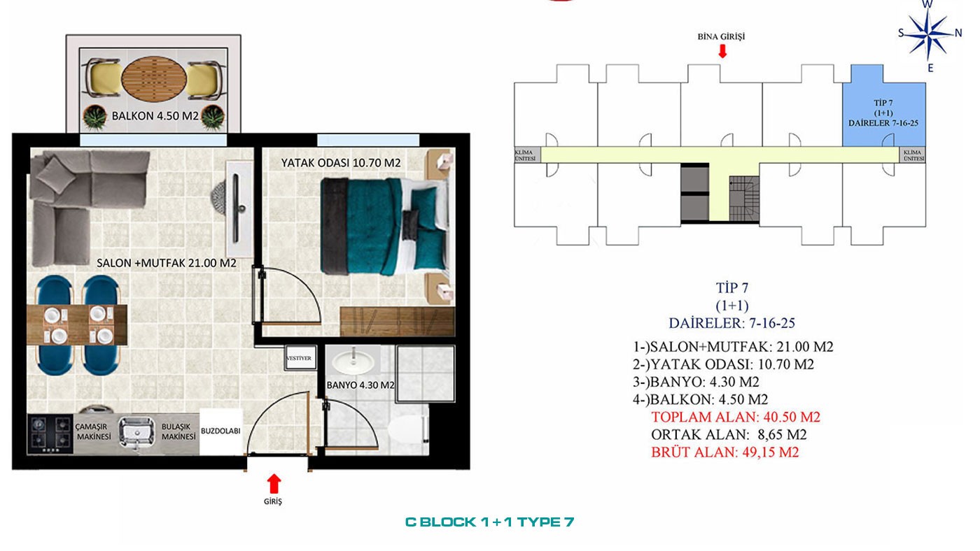 New Apartments with Rich Social Amenities to Buy in Alanya Oba - 45560