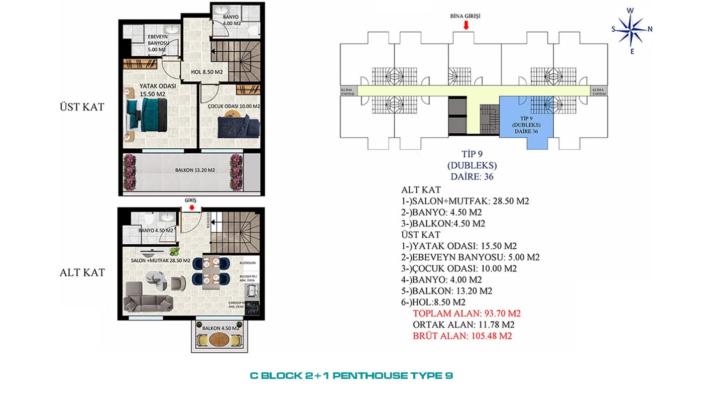 New Apartments with Rich Social Amenities to Buy in Alanya Oba - 45593