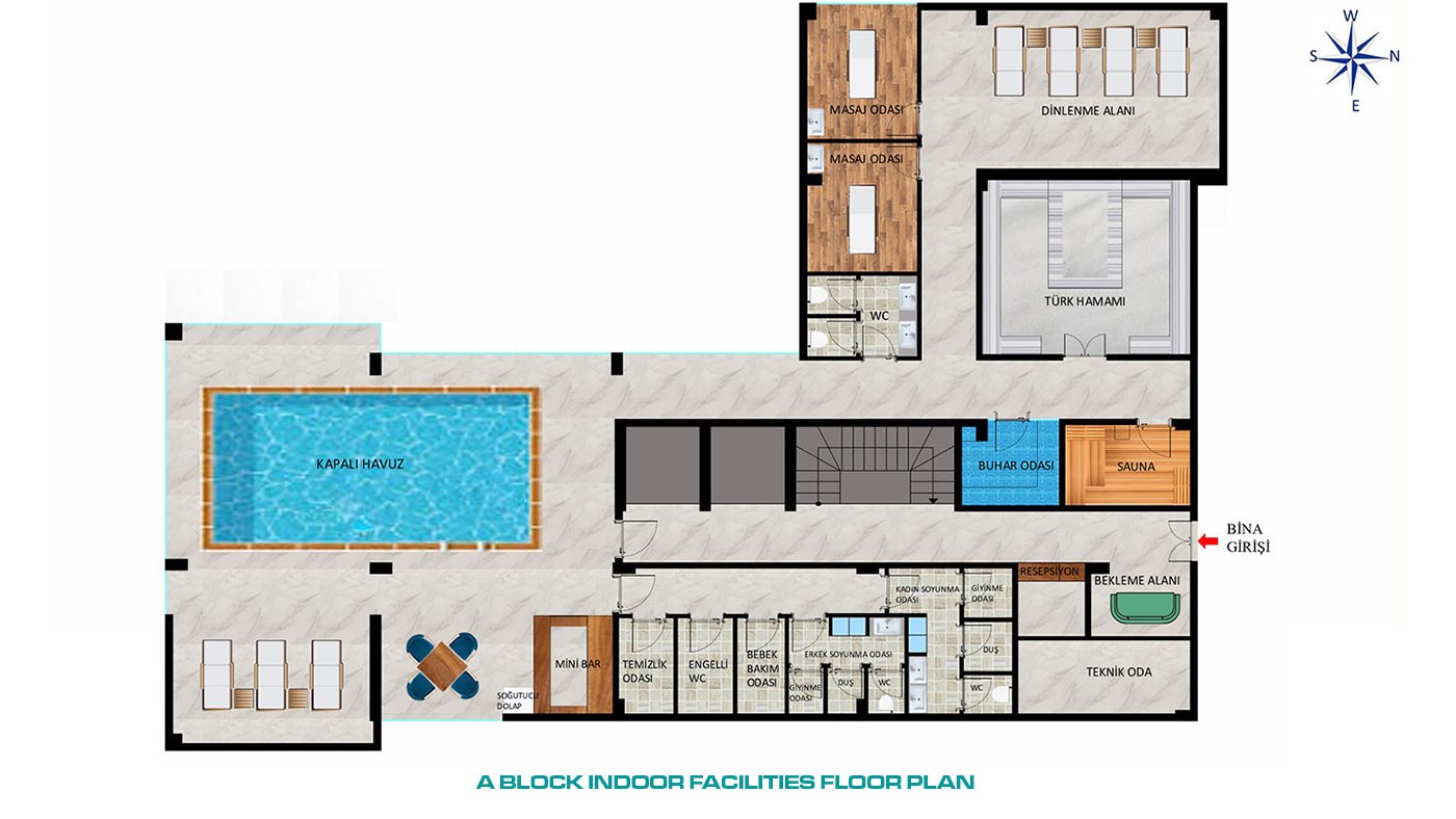 New Apartments with Rich Social Amenities to Buy in Alanya Oba - 45596