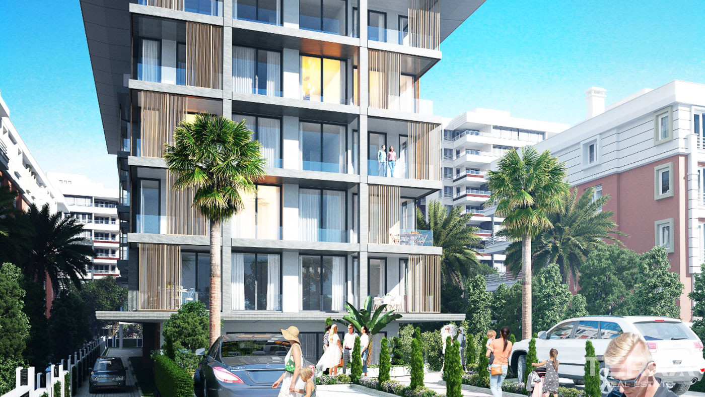 Luksusowe apartamenty z widokiem na morze w Alanya Oba - 48730