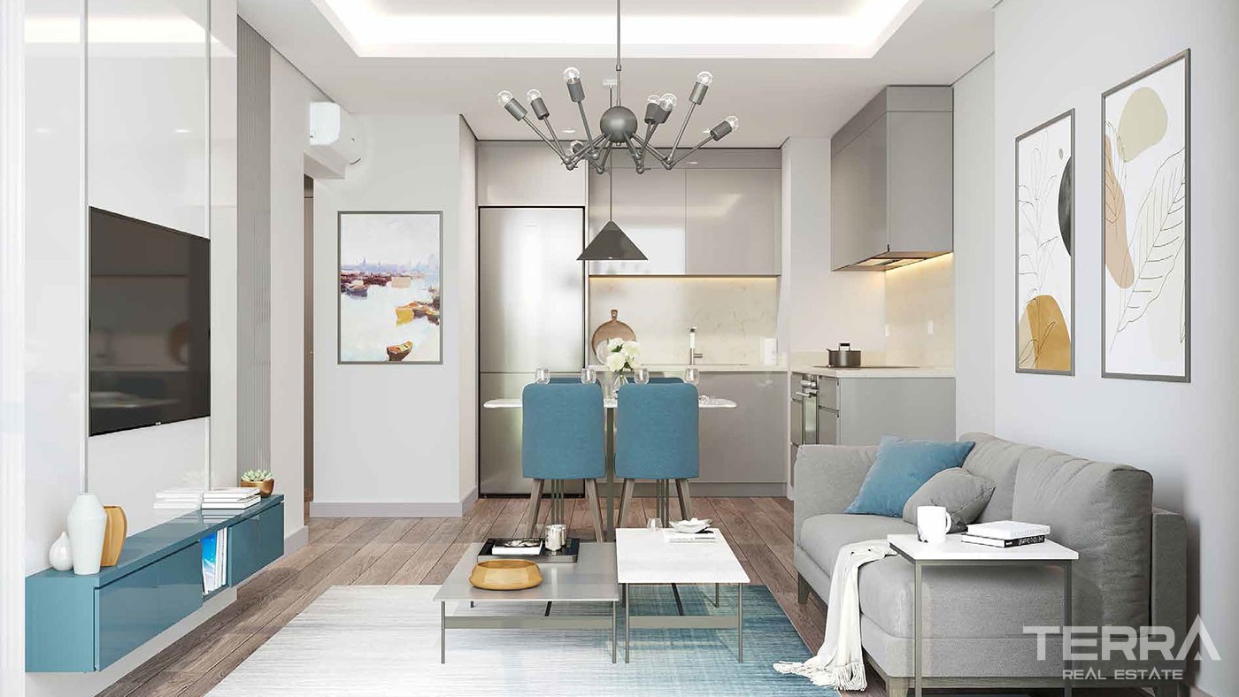 Centrally Located Apartments for Sale in Topkapı Area of Istanbul - 45629