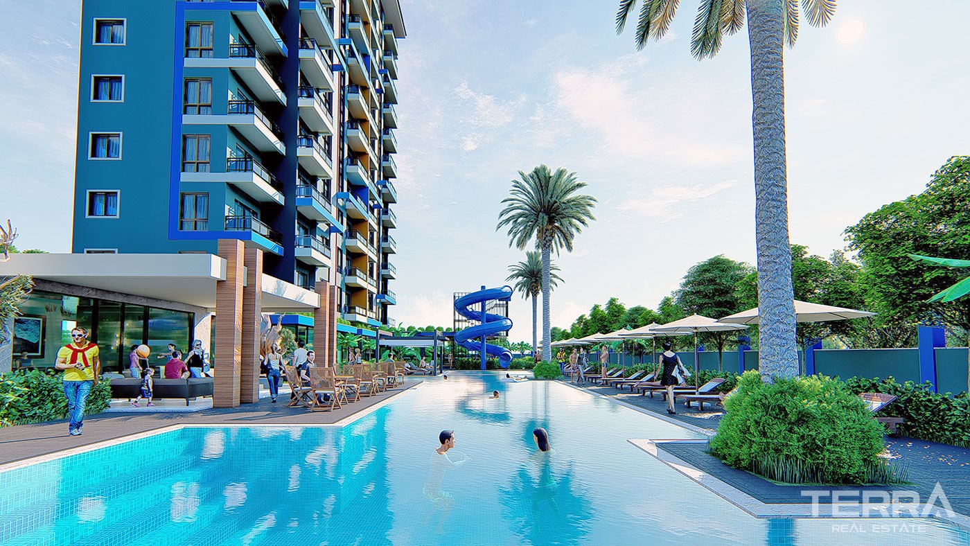Affordable Sea-View Apartments for Sale in Desirable Area of Alanya