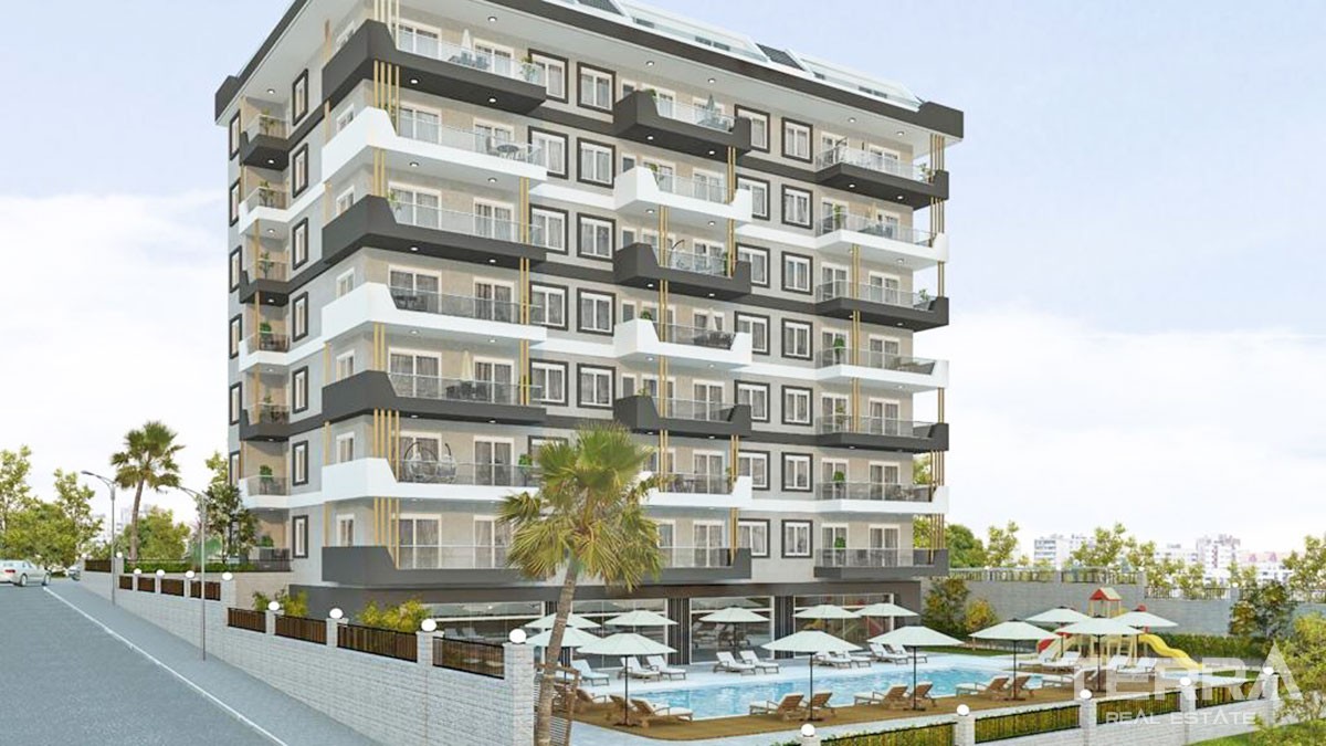 Appartements Abordables à 2 km de la Mer Cadre Tranquille d’Avsallar - 46318