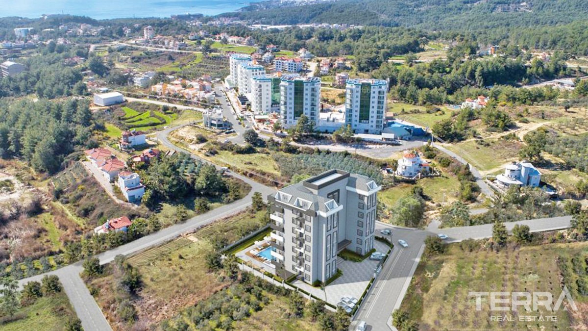 Appartements Abordables à 2 km de la Mer Cadre Tranquille d’Avsallar - 46319