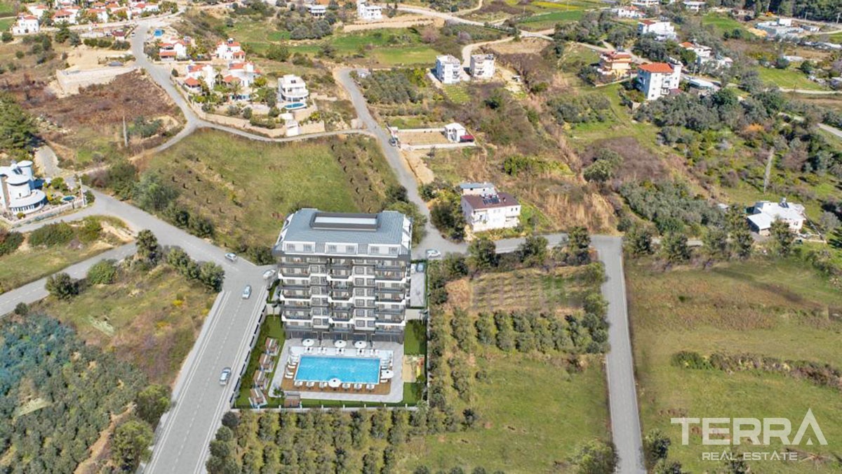 Appartements Abordables à 2 km de la Mer Cadre Tranquille d’Avsallar - 46320