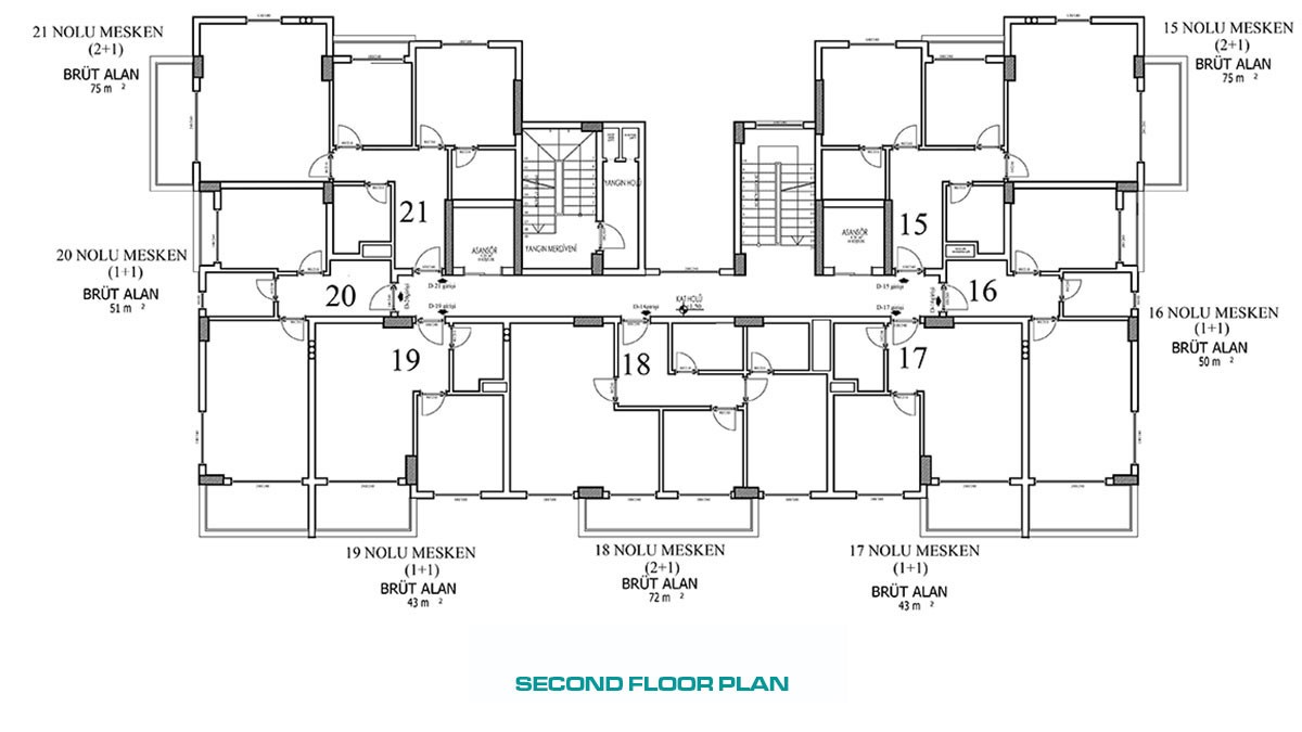 Appartements Abordables à 2 km de la Mer Cadre Tranquille d’Avsallar - 46321