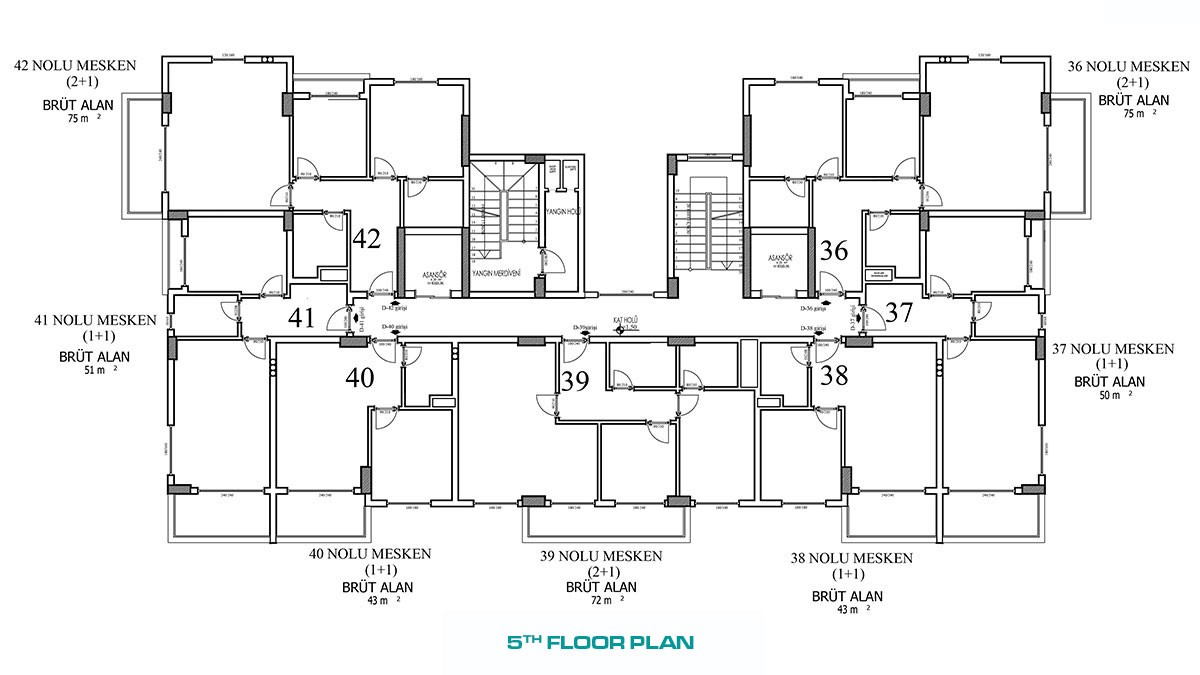 Appartements Abordables à 2 km de la Mer Cadre Tranquille d’Avsallar - 46325