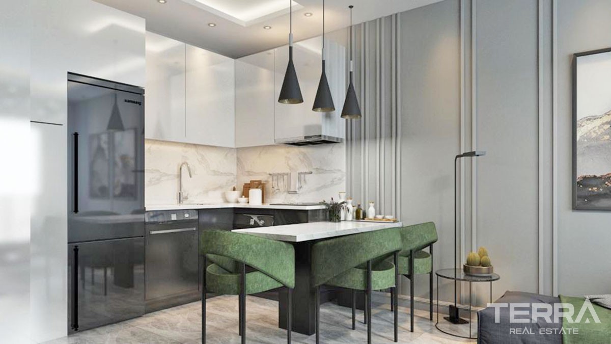 Appartements Abordables à 2 km de la Mer Cadre Tranquille d’Avsallar - 46335
