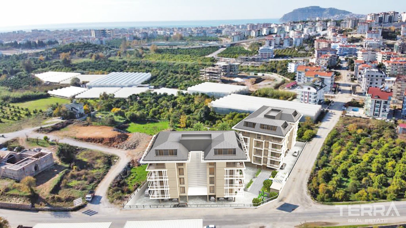 Affordable Flats With Social Facilities to Buy in Oba Alanya