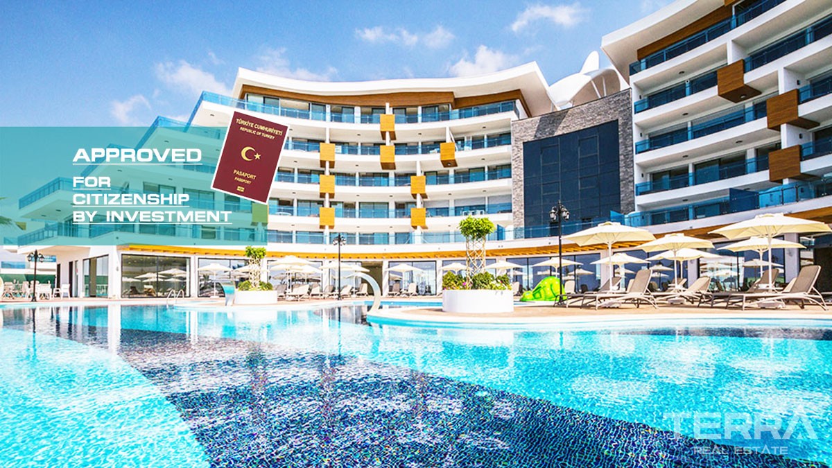Luxury Apartments to Buy in a 5-Star Hotel Concept in Alanya Konaklı