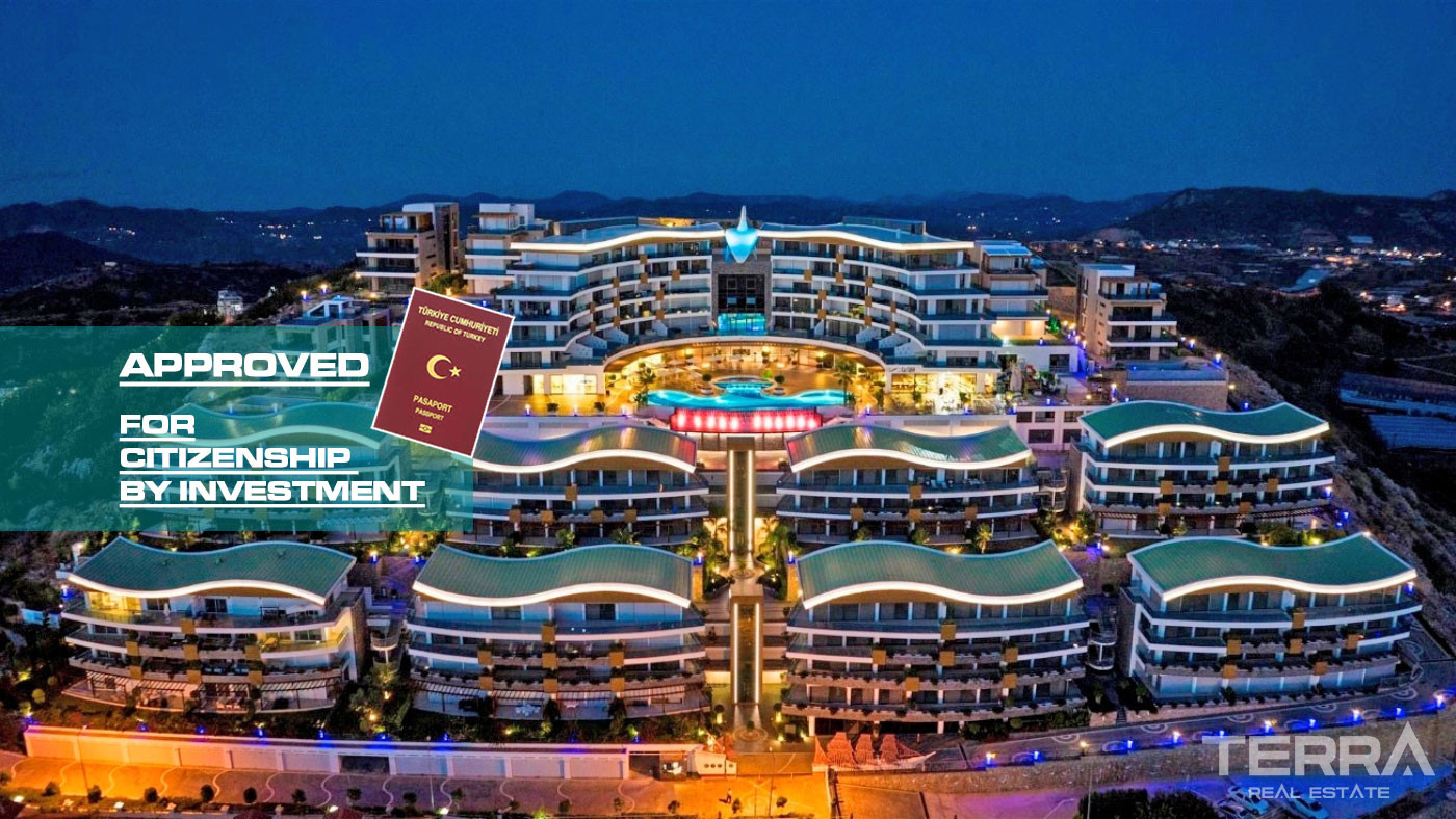 Luxury Apartments to Buy in a 5-Star Hotel Concept in Alanya Konaklı