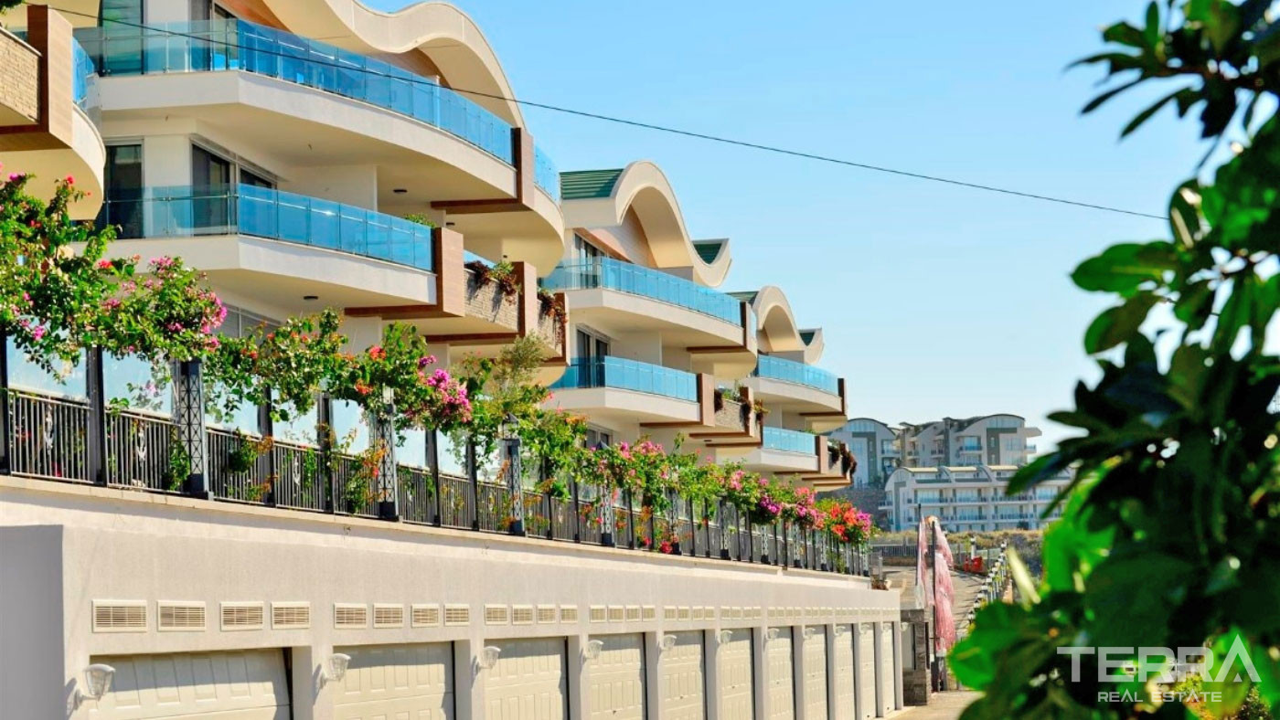 Luxury Apartments to Buy in a 5-Star Hotel Concept in Alanya Konaklı - 100048