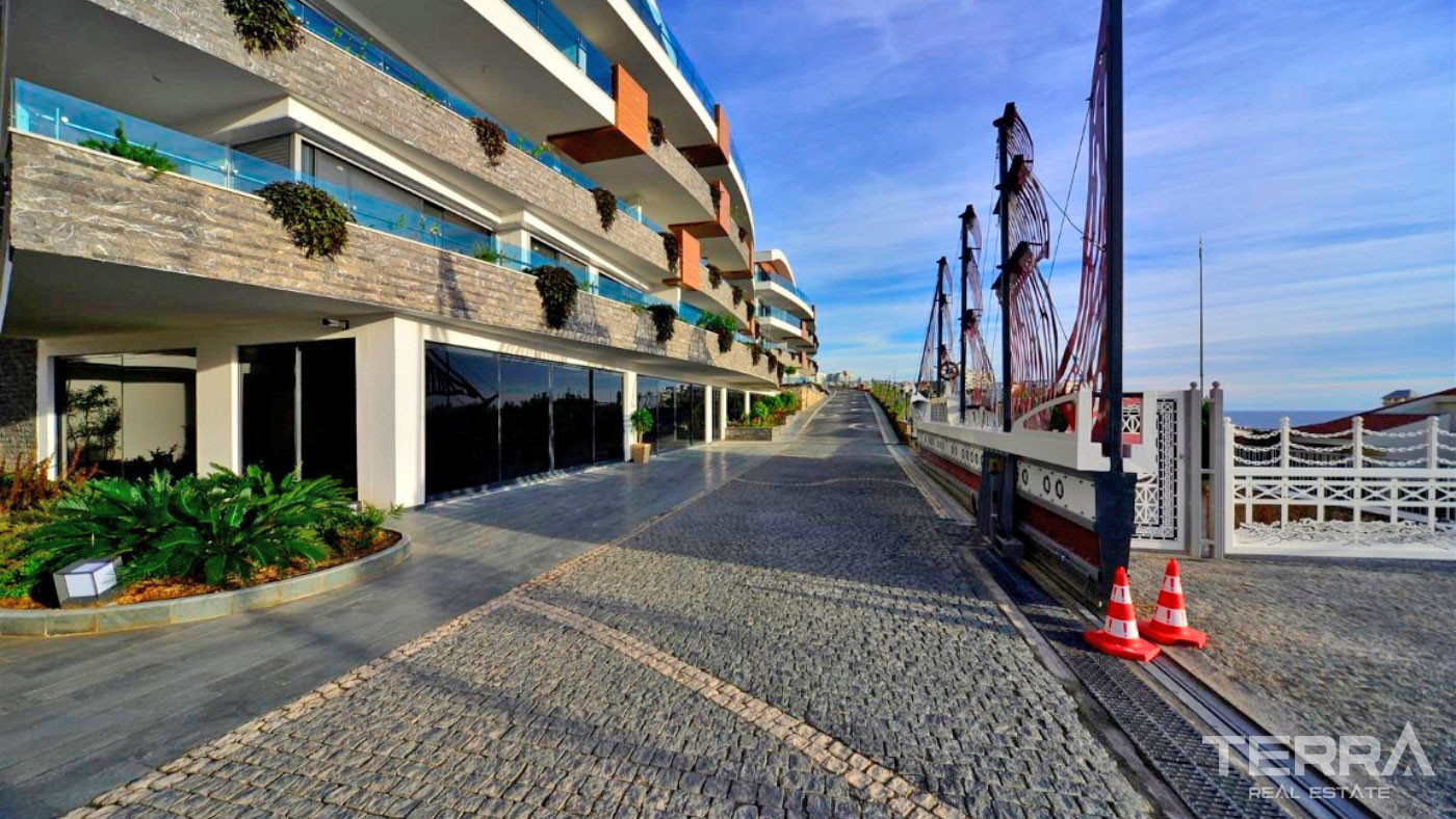 Luxury Apartments to Buy in a 5-Star Hotel Concept in Alanya Konaklı - 100051