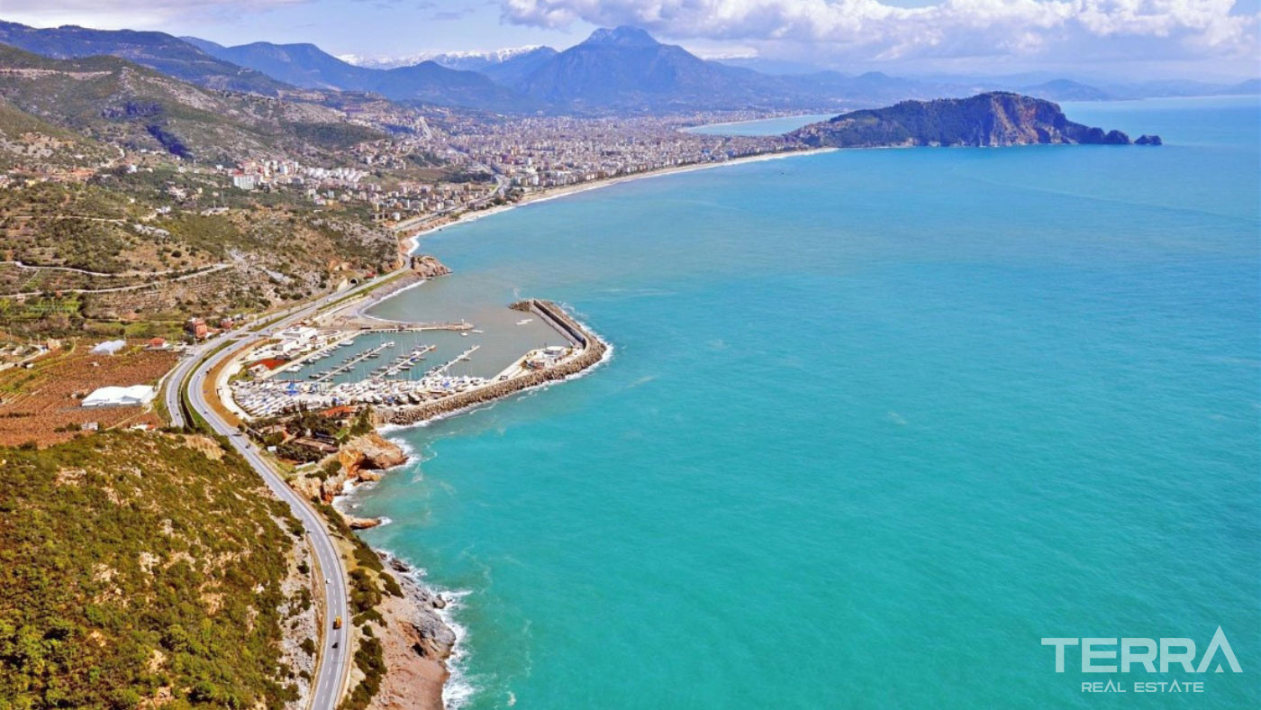 Luxury Apartments to Buy in a 5-Star Hotel Concept in Alanya Konaklı - 100054