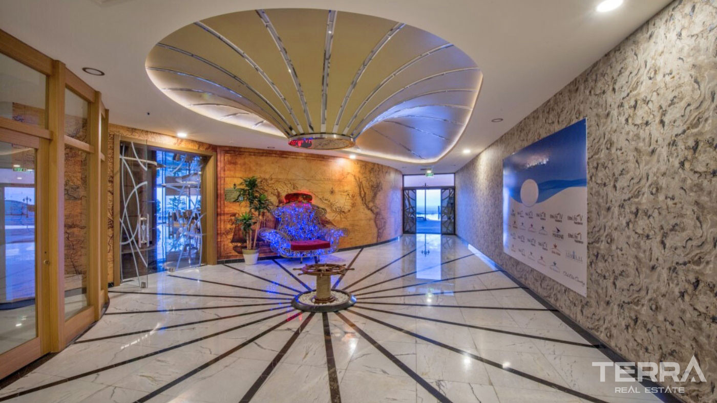 Luxury Apartments to Buy in a 5-Star Hotel Concept in Alanya Konaklı - 100062