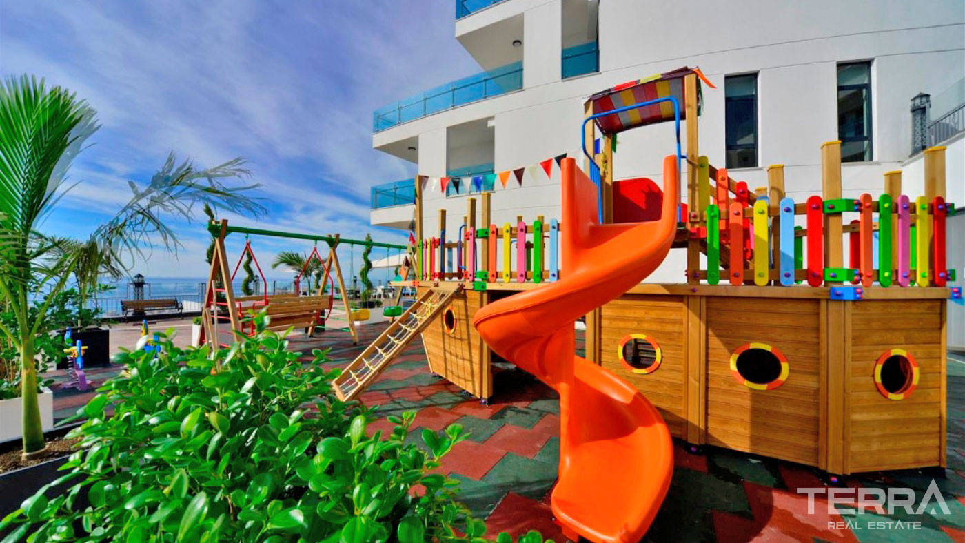 Luxury Apartments to Buy in a 5-Star Hotel Concept in Alanya Konaklı - 100070