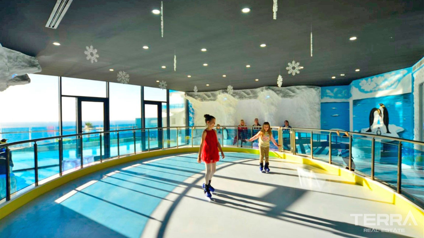 Luxury Apartments to Buy in a 5-Star Hotel Concept in Alanya Konaklı - 100074