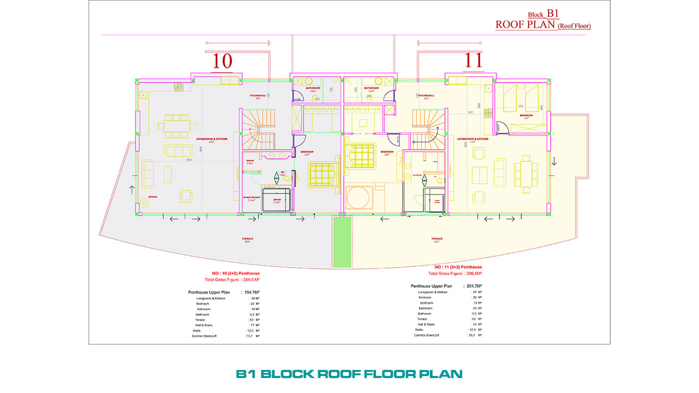 Luxury Apartments to Buy in a 5-Star Hotel Concept in Alanya Konaklı - 100091